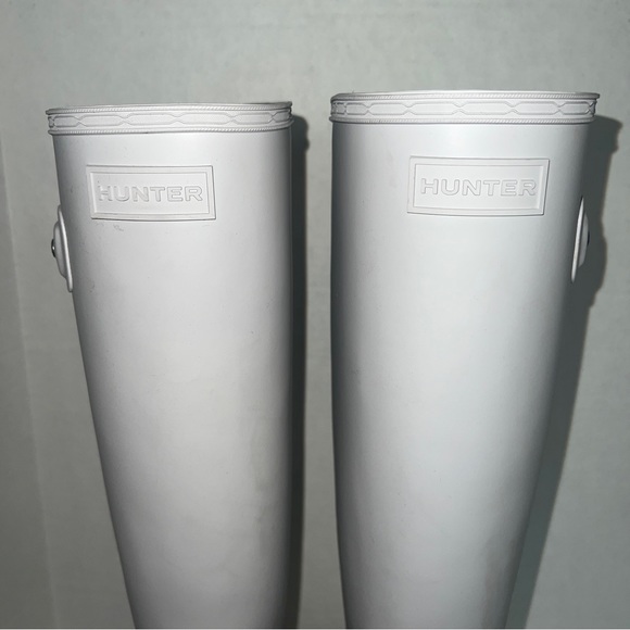 Hunter Original Tall Waterproof Rain Boot  Lavender Grey Womens Size 5 EU 36 - Picture 2 of 9